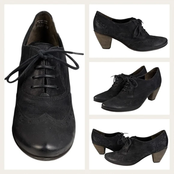 Paul Green Kelsey Wingtip Oxfords GUC $275 Size 7.5UK US 10 S3232 - Picture 1 of 11